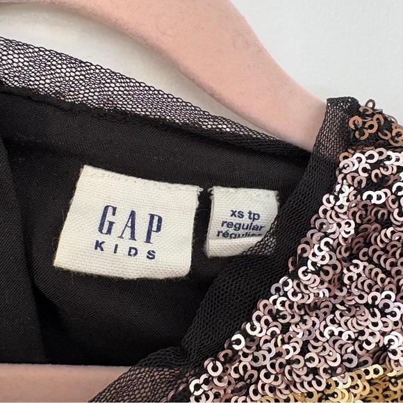 GAP Sequin Crazy Stripe Dress Multicolor - Picture 4 of 8